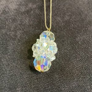Austrian crystal pendant necklace.